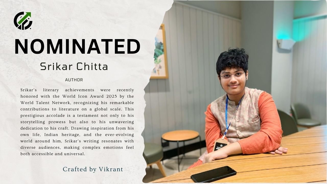 Read more about the article Congratulations to Srikar Chitta on His Prestigious Nomination for the CFV Spark Awards