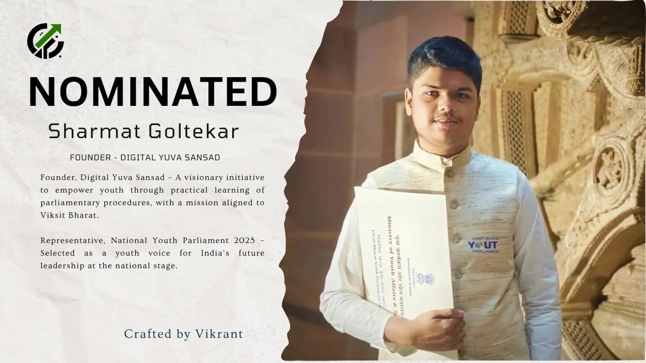 Read more about the article Congratulations to Sharmat Goltekar on His Prestigious Nomination for the CFV Spark Awards