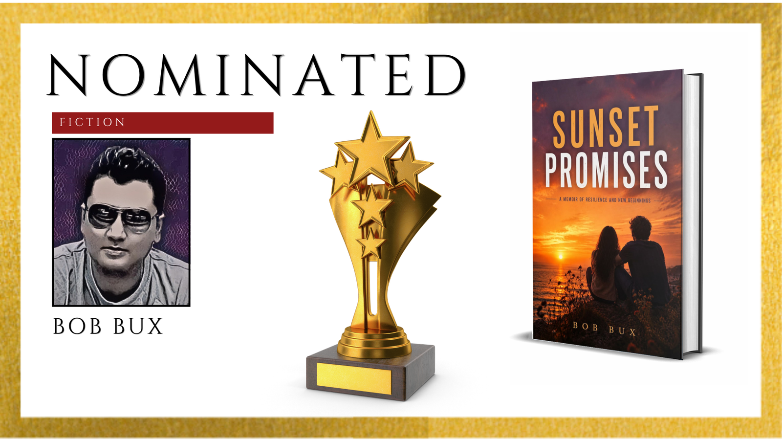 Read more about the article Bob Bux Nominated for the Ananta Press Sahitya Ratna Award for Sunset Promises