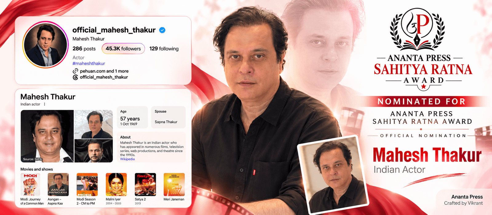 Mahesh Thakur Sahitya Ratna Nomination-2
